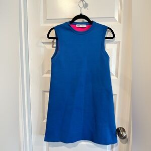ZARA Women’s Colorblock Mini Dress - EUC